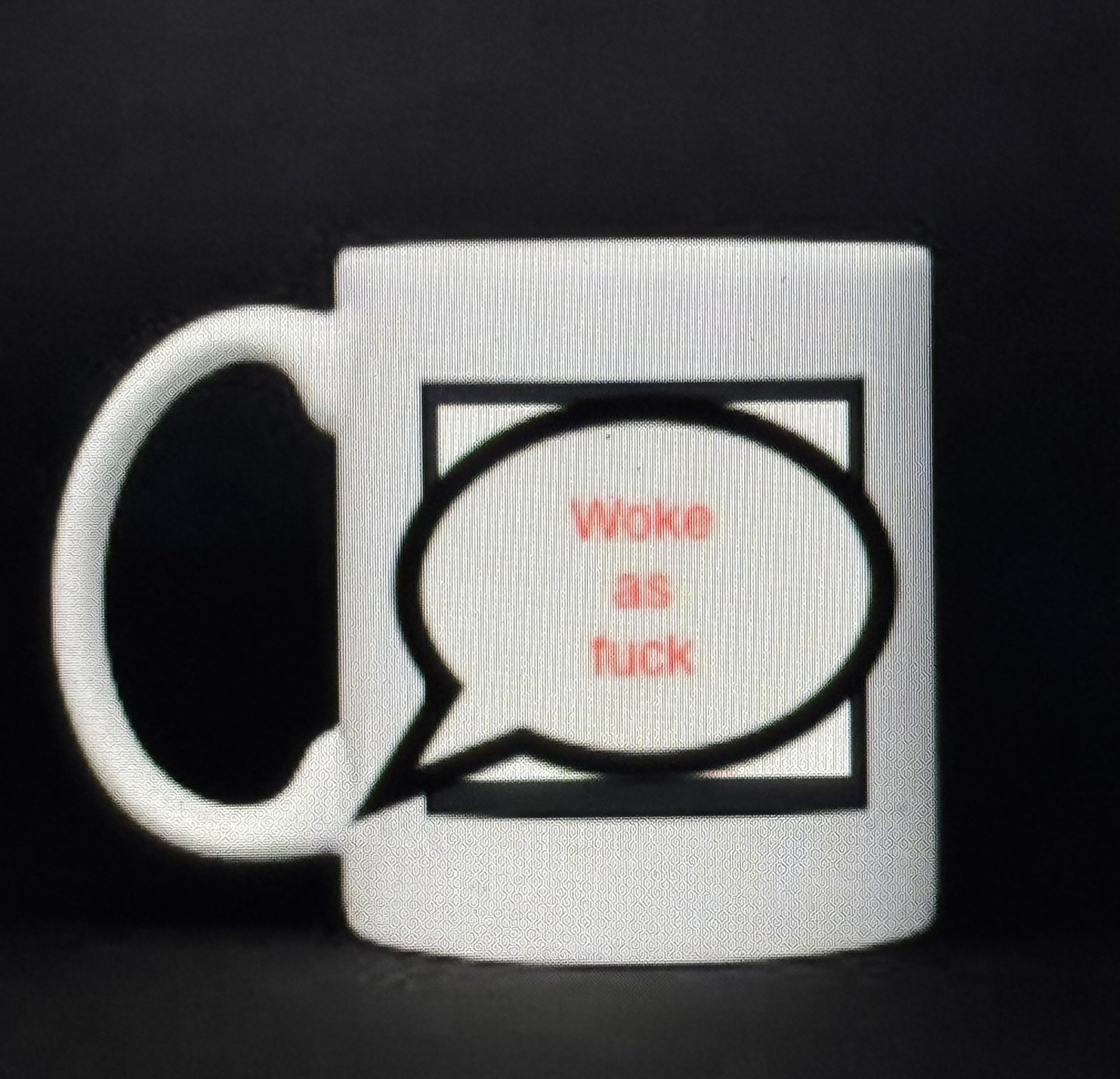 Coffee mug, caffeine-less