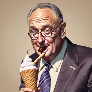 Schumer lithely enjoying some frozen treats